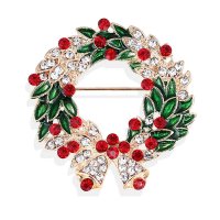 XSB193 - Christmas Festive Saree Brooch